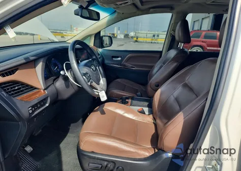 2015 Toyota Sienna Limited Premium 7-Passenger from USA, damaged, VIN 5TDYK3DC2FS620034